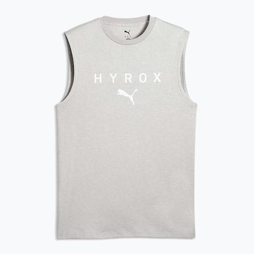 Koszulka treningowa męska PUMA x HYROX Cutoff Tank gray