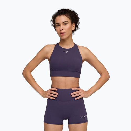 Biustonosz treningowy PUMA Hyrox Shapeluxe High Neck purple