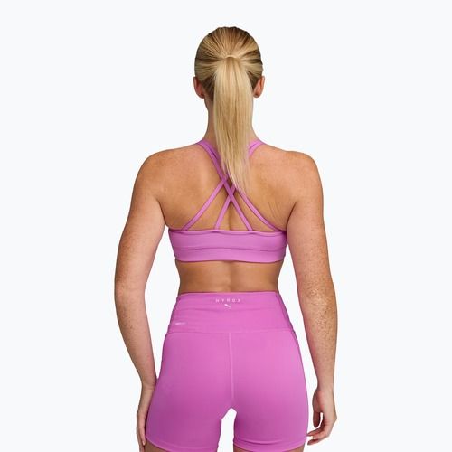 Biustonosz treningowy PUMA Hyrox Move Strappy pink