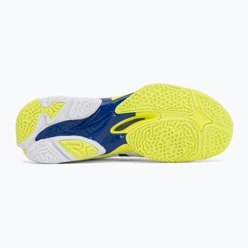 Buty do siatkówki Mizuno Wave Lightning Elite white/lighting yellow/dazzling blue