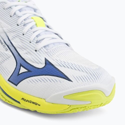 Buty do siatkówki Mizuno Wave Lightning Elite white/lighting yellow/dazzling blue