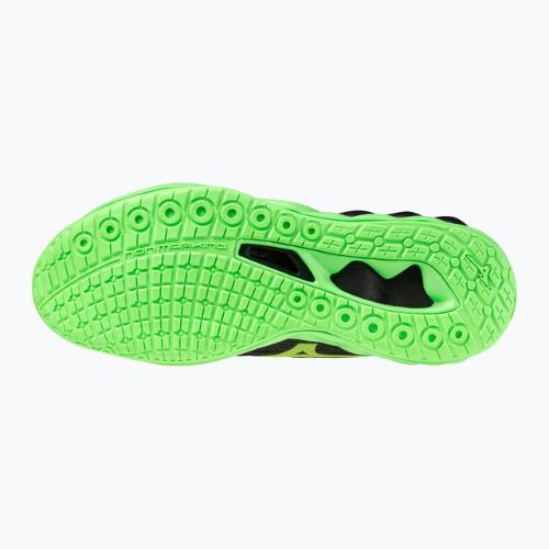 Buty do siatkówki Mizuno Wave Luminous 3 black/glowing apple/mandarin orange