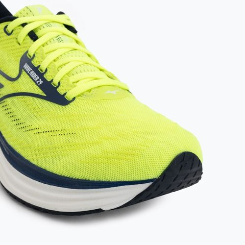 Buty do biegania męskie Mizuno Wave Rider 29 lightning yellow/estate blue