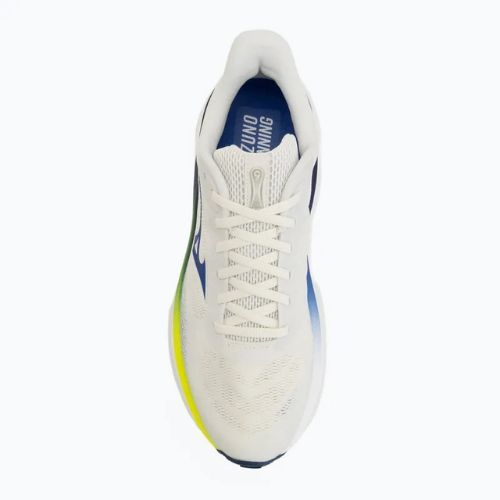Buty do biegania męskie Mizuno Wave Sky 9 snow white/surf the web/lightning yellow