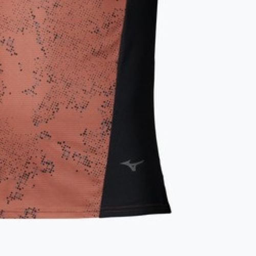 Koszulka do biegania męska Mizuno Active DryAeroFlow Graphic copper brown