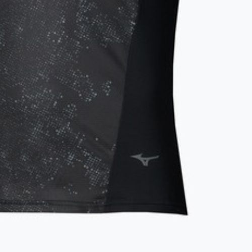 Koszulka do biegania męska Mizuno Active DryAeroFlow Graphic black/gray