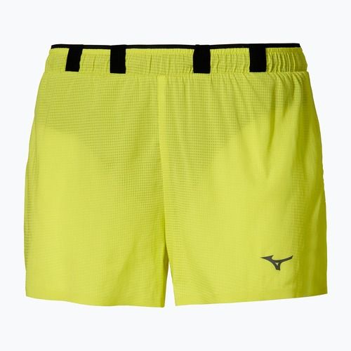 Spodenki do biegania męskie Mizuno Tech Light Split 3.5 lightning yellow