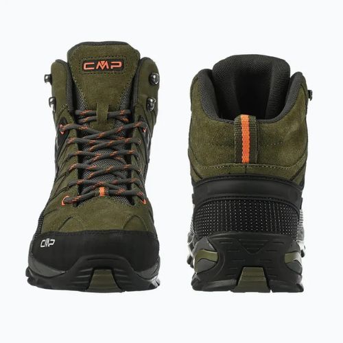 Buty trekkingowe męskie CMP Rigel Mid Wp olive/flame