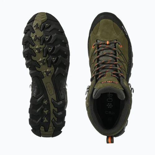 Buty trekkingowe męskie CMP Rigel Mid Wp olive/flame