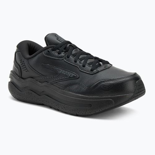 Buty męskie Brooks Ghost Max Leather black/black
