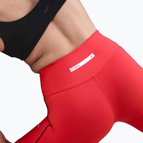 Legginsy damskie Nike One High-Waisted light crimson/black