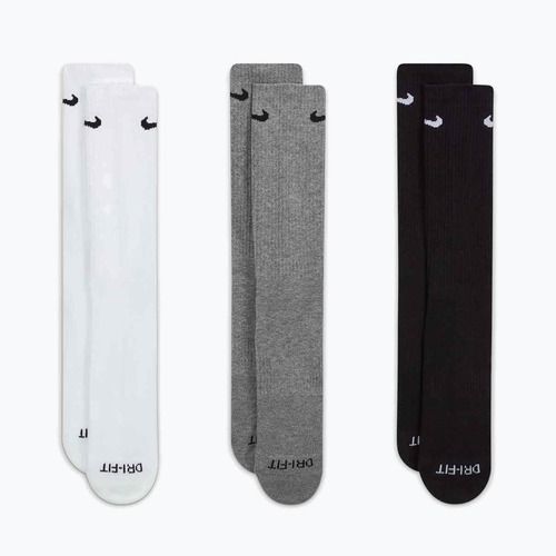 Skarpety Nike Everyday Plus Cushioned 3 pary multi-color/white/grey/black