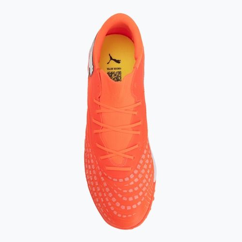 Buty piłkarskie PUMA Future 9 Match Fusion TT glowing red/puma white/puma black/puma silver