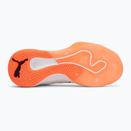 Buty do piłki ręcznej PUMA Eliminate Nitro 4 Game On puma white/glowing red/ultra blue