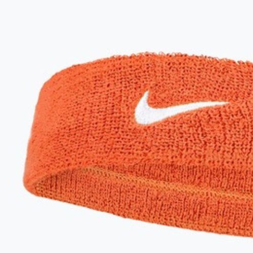 Frotka na głowę Nike Swoosh Classic Headband team orange/white
