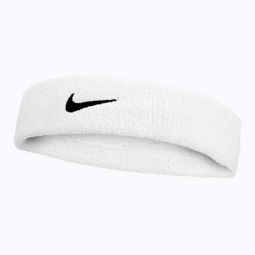 Frotka na głowę Nike Swoosh Classic Headband white/black