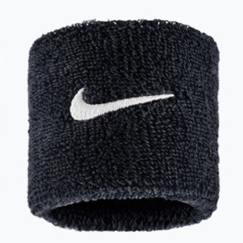 Frotki na nadgarstek Nike Swoosh Classic Wristbands 2 szt. black/white