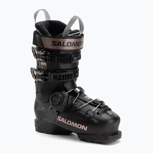 Buty narciarskie damskie Salomon S/Pro Delta Boa 95 W GW black/black/pink gold metallic