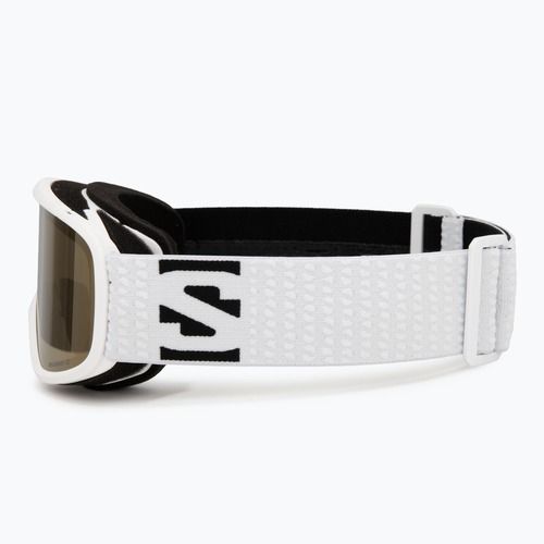 Gogle narciarskie dziecięce Salomon Lumi Acces Jr white/flash gold