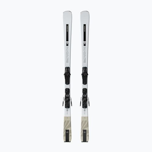 Narty zjazdowe damskie Salomon S/Max N°4 + wiązania M10 GW white/light bronze met