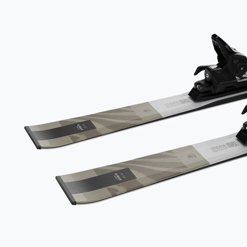 Narty zjazdowe damskie Salomon S/Max N°10 Silver + wiązania M10 GW silver met/light bronze met/black