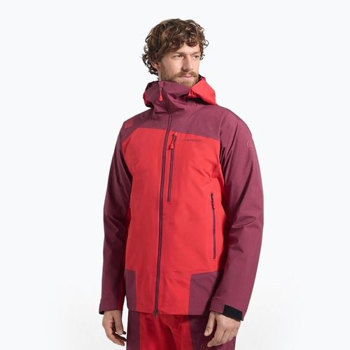 Kurtka przeciwdeszczowa męska La Sportiva Alpine Guide GTX Perfomance mountain red/redwood