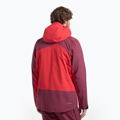 Kurtka przeciwdeszczowa męska La Sportiva Alpine Guide GTX Perfomance mountain red/redwood