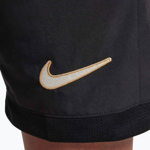 Spodenki piłkarskie dziecięce Nike Academy Dri-Fit Jr black/black/pale ivory/ pale ivory