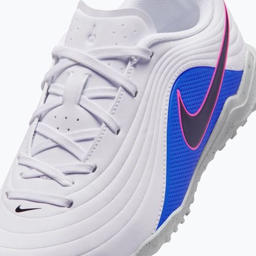 Buty piłkarskie dziecięce Nike Tiempo Maestro Club Jr TF white/racer blue/pink blast/black