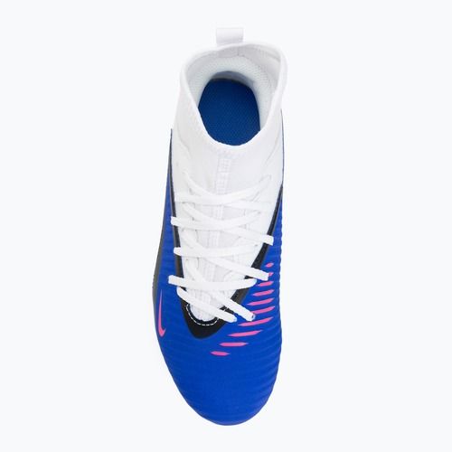 Buty piłkarskie dziecięce Nike Phantom 6 High Club FG/MG racer blue/white/pink blast