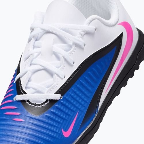Buty piłkarskie dziecięce Nike Jr. Phantom 6 Low Club TF racer blue/white/pink blast