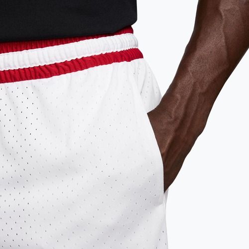 Spodenki koszykarskie męskie Jordan Sport Dri-FIT 9" Diamond white/gym red/white