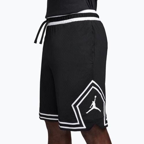 Spodenki koszykarskie męskie Jordan Sport Dri-FIT 9" Diamond black/black/black