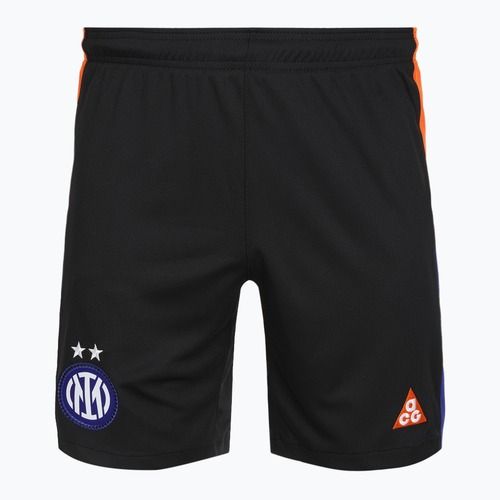 Spodenki piłkarskie męskie Nike Inter Milan Stadium SE black/safety orange