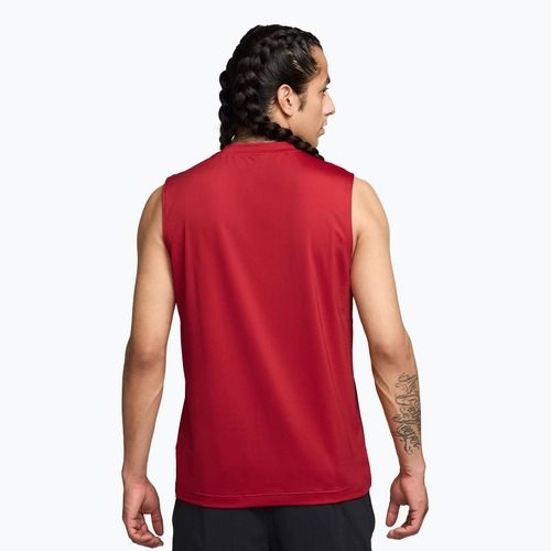 Koszulka koszykarska męska  Jordan Sport Essential gym red