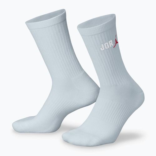 Skarpety Jordan Everyday Crew 1 para aura/white/university red