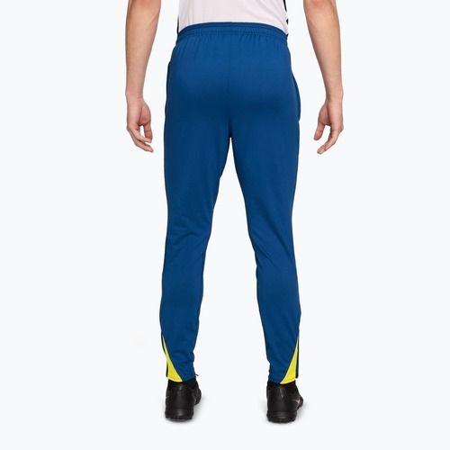 Spodnie piłkarskie męskie Nike FC Barcelona Strike SE gym blue/opti yellow
