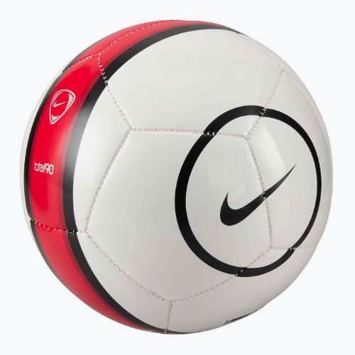Piłka do piłki nożnej Nike Skills Total 90 white/black/red/black rozmiar 1