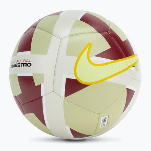 Piłka do piłki nożnej Nike Maestro olive aura/team red/chalk/light liquid lime rozmiar 4