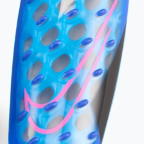 Ochraniacze na golenie Nike Mercurial FlyLite SuperLock racer blue/black/pink blast