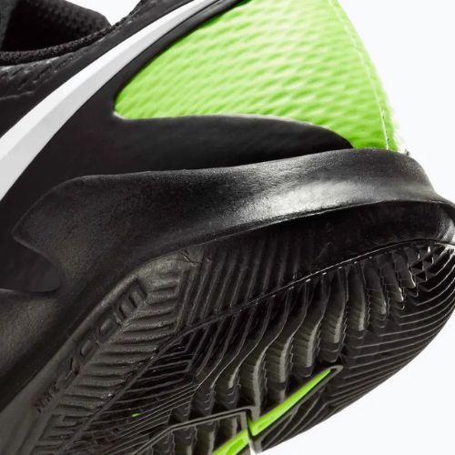 Buty do tenisa dziecięce Nike Court Vapor X Jr black/volt/white