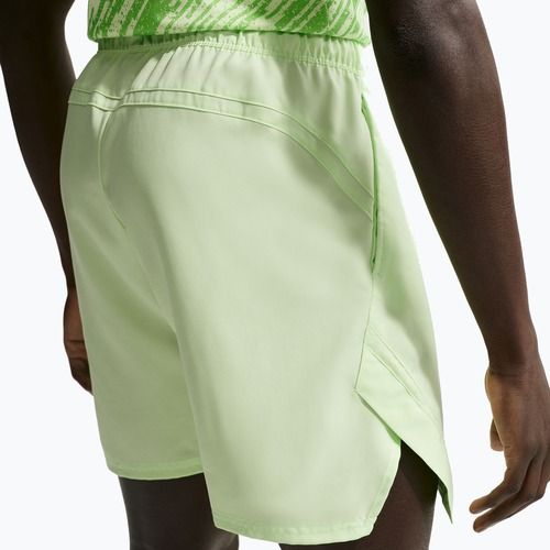 Spodenki tenisowe męskie Nike Court Dri-Fit Victory 7" light liquid lime/black