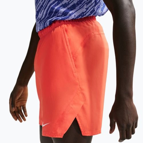 Spodenki tenisowe męskie Nike Court Dri-Fit Victory 7" turf orange/white