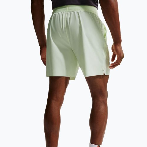 Spodenki tenisowe męskie Nike Court Dri-Fit Advantage 6" volt tint/black