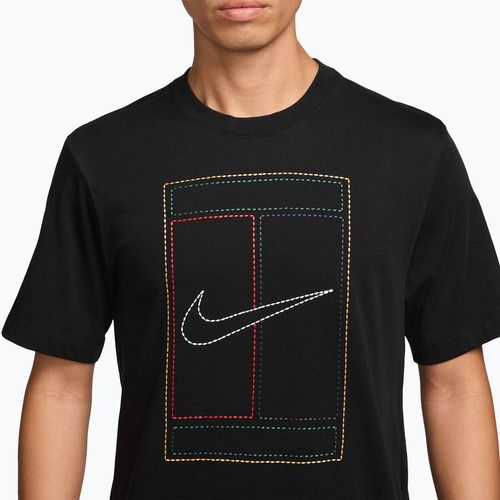 Koszulka męska Nike Court Heritage black