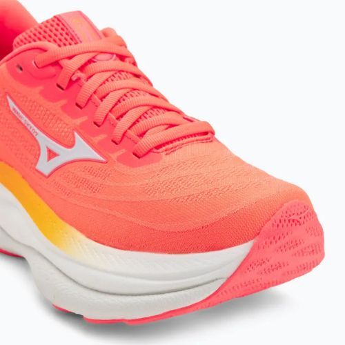 Buty do biegania damskie Mizuno Wave Sky 9 striking coral/baseball white/citrus