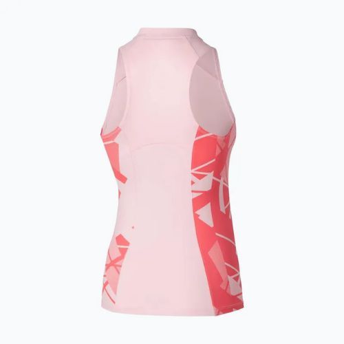 Koszulka tenisowa damska Mizuno Daybreakers Printed barely pink