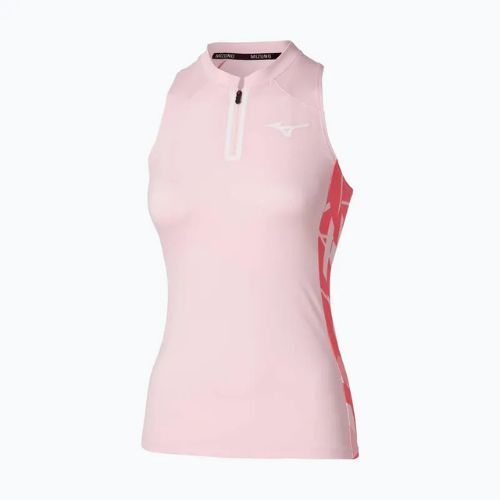 Koszulka tenisowa damska Mizuno Daybreakers Printed barely pink