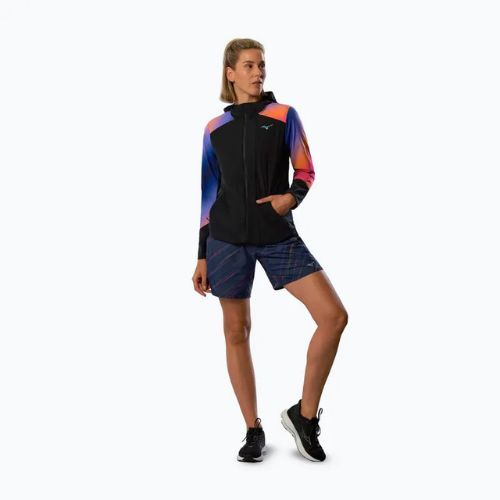 Kurtka do biegania damska Mizuno Active Alpha Hodded yuuyake