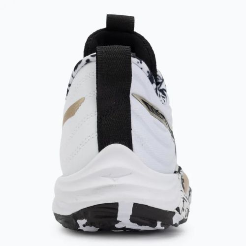 Buty do siatkówki Mizuno Wave Momentum Elite white/black/ge gold